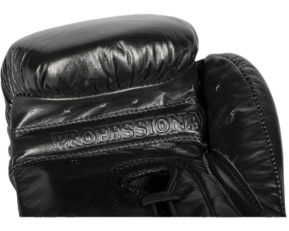 Paffen Sport Pro Mexican Lace Up Sparring Gloves – Black 2 Paffen Sport Pro Mexican Lace Up Sparring Gloves – Black - Image 2