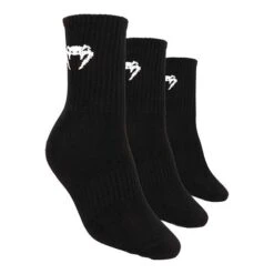 Venum Classic Socks Black – Pack Of 3