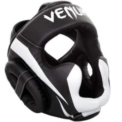 Venum Elite Cheek Headguard – Black/Gold -Under Armour Sale VENUMELITEHEADGEARblackwhite 1