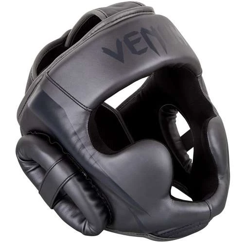 Venum Elite Cheek Headguard – Navy Blue/White 2 Venum Elite Cheek Headguard – Navy Blue/White - Image 2