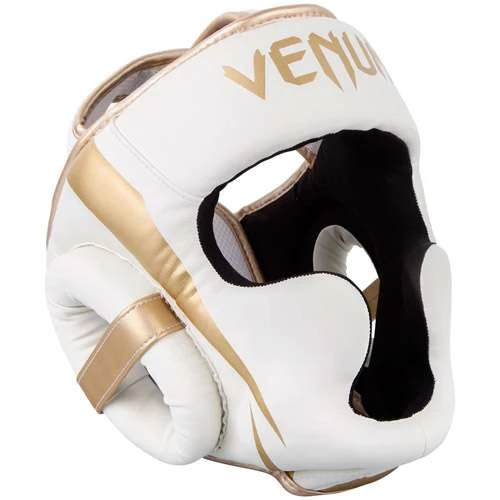 Venum Elite Cheek Headguard – Black/White 7 Venum Elite Cheek Headguard – Black/White - Image 7