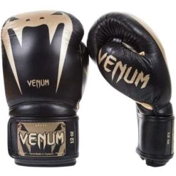 Venum Giant 3.0 Nappa Leather Boxing Glove – Black/Gold