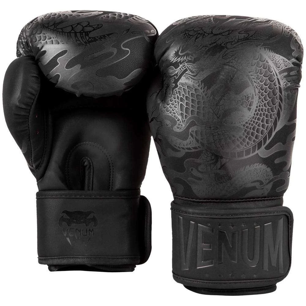 Venum Dragon’s Flight Boxing Gloves – Black/Black 1 Venum Dragon’s Flight Boxing Gloves – Black/Black