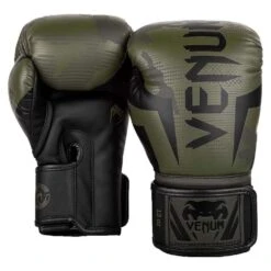 Venum Elite Boxing Gloves – Khaki/Camo