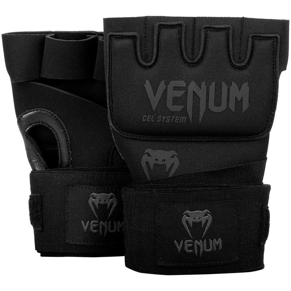 Venum Kontact Gel Wrap Gloves – Black/Black 1 Venum Kontact Gel Wrap Gloves – Black/Black