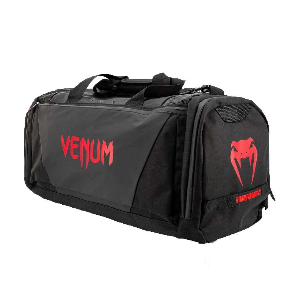 Venum Trainer Lite EVO Sports Bags – Black/Red 2 Venum Trainer Lite EVO Sports Bags – Black/Red - Image 2