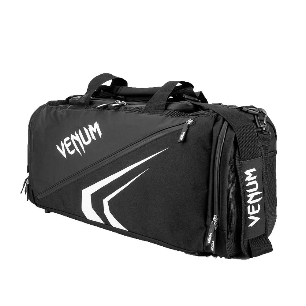 Venum Trainer Lite EVO Sports Bags – Black/White 1 Venum Trainer Lite EVO Sports Bags – Black/White