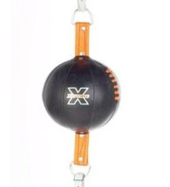 Pro-Box Xtreme Leather Peanut Floor To Ceiling Ball – Black/Orange