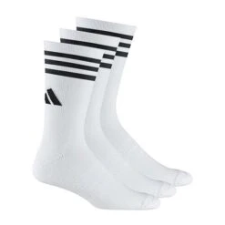 Adidas Crew Socks (3 Pack) – White