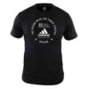 Adidas Boxing 3 Stripes T-Shirt – Black