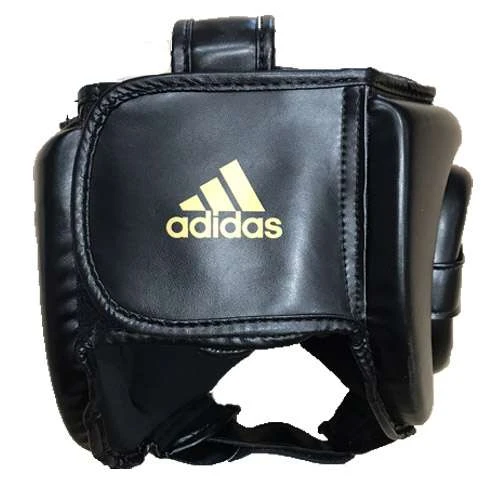 Adidas Speed Super Pro Training Head Guard – Black/Gold 2 Adidas Speed Super Pro Training Head Guard – Black/Gold - Image 2