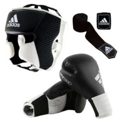 Adidas Hybrid Boxing Set – Black/White