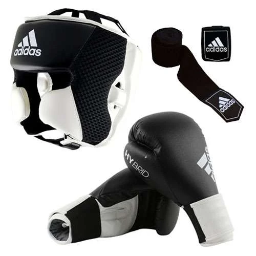 Adidas Hybrid Boxing Set – Black/White 1 Adidas Hybrid Boxing Set – Black/White