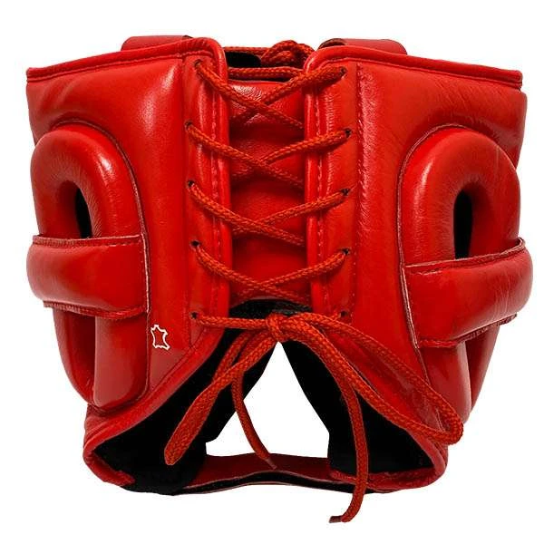 Adidas AdiStar Pro Head Guard – Red/White 2 Adidas AdiStar Pro Head Guard – Red/White - Image 2