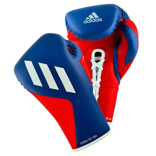 Adidas Speed Tilt 350 Lace Up Boxing Glove – Blue/Red 1 Adidas Speed Tilt 350 Lace Up Boxing Glove – Blue/Red