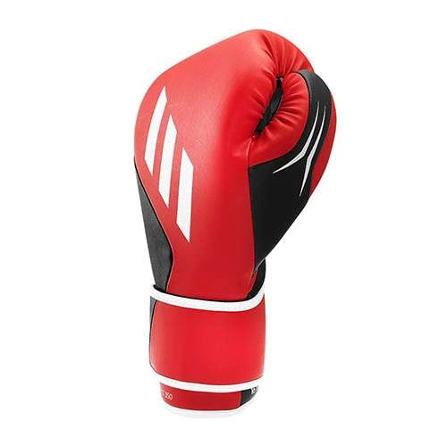Adidas Speed Tilt 350 Hook & Loop Boxing Gloves – White/Gold 3 Adidas Speed Tilt 350 Hook & Loop Boxing Gloves – White/Gold - Image 3