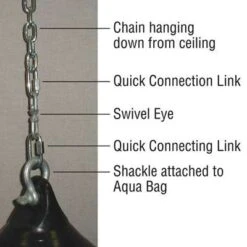 Aqua Punching Bag Hanging Kit