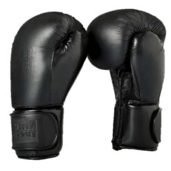 Paffen Sport Black Logo Hook & Loop Sparring Glove