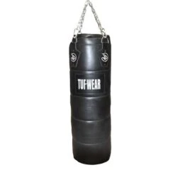 Tuf Wear Leather Quilted Punchbag 4FT – Black