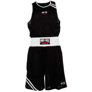 Pro-Box Club Boxing Vest And Short Set – Black 1 Pro-Box Club Boxing Vest And Short Set – Black