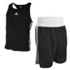 Adidas Base Punch II Boxing Vest And Short Set – Black
