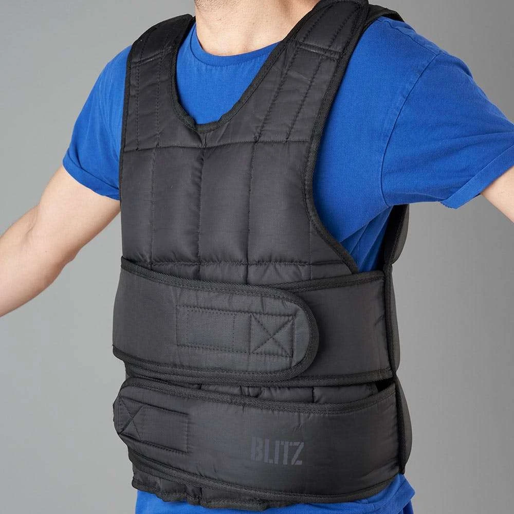 Blitz Weighted Vest – Black 2 Blitz Weighted Vest – Black - Image 2