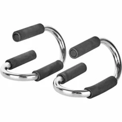 Blitz Push Up Bars – Black/Silver