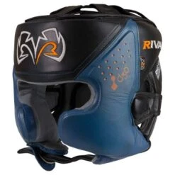 Rival RHG10 INTELLI-SHOCK Headgear – Black/Black -Under Armour Sale bluehgrival 2