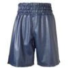 Leatherette Boxing Shorts – Blue