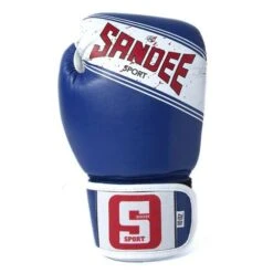 Sandee Sport Synthetic Leather Boxing Glove – Black/White -Under Armour Sale bluesandee 2