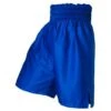 Plain Blue Classic Boxing Shorts