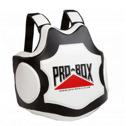 Pro-Box Hi-Impact Coaches Body Protector – Black/White 1 Pro-Box Hi-Impact Coaches Body Protector – Black/White