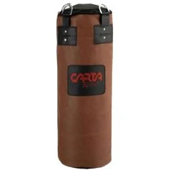 Carta Sports Heavy Duty 4ft Punch Bag + Bracket & Chains – Authentic Brown -Under Armour Sale brown carta bag 1