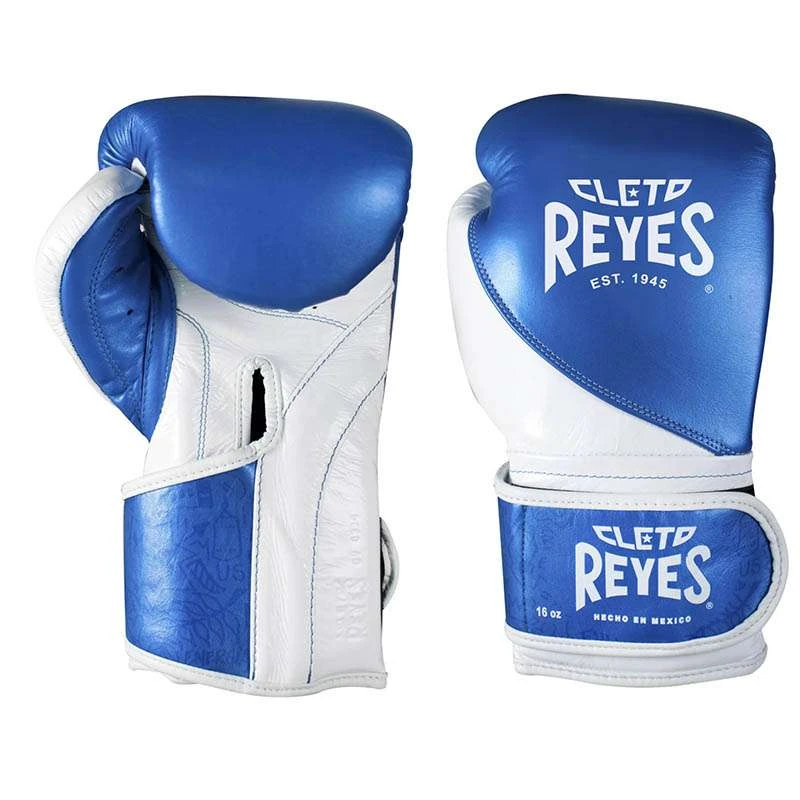Cleto Reyes High Precision Training Gloves – Blue/White 1 Cleto Reyes High Precision Training Gloves – Blue/White