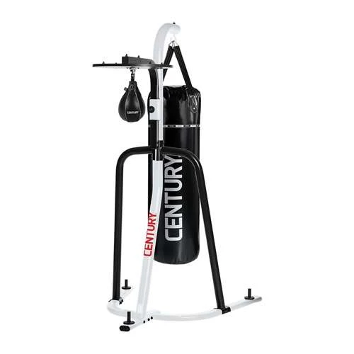 Century Boxing Workout Station Bag And Speedball Stand – White/Black 2 Century Boxing Workout Station Bag And Speedball Stand – White/Black - Image 2