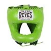 Cleto Reyes Nylon Pointed Bar Headguard – Lime Green