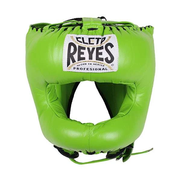 Cleto Reyes Nylon Pointed Bar Headguard – Lime Green 1 Cleto Reyes Nylon Pointed Bar Headguard – Lime Green