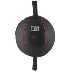 Cleto Reyes Double End Round Leather Bag – Black/Red