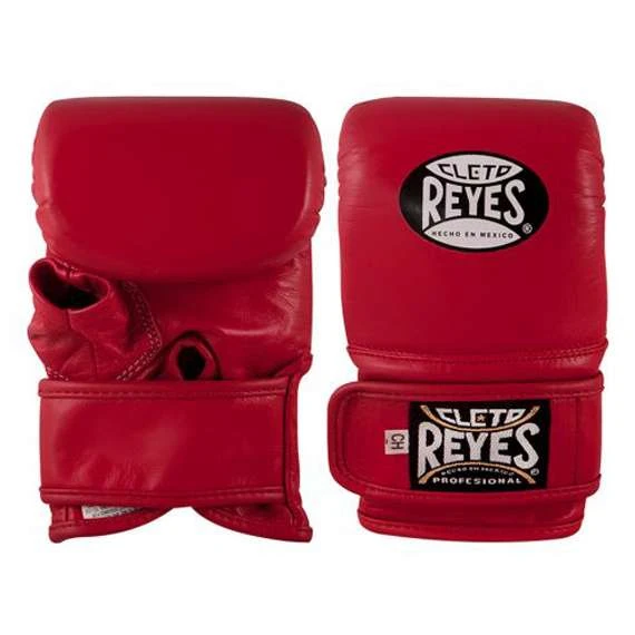 Cleto Reyes Leather Wrap Around Bag Mitts/Gloves – Red 1 Cleto Reyes Leather Wrap Around Bag Mitts/Gloves – Red