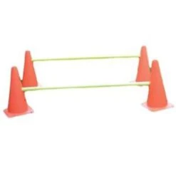 BXR Fitness 12″ Cone Agility Ladder Hurdles [Set Of 10]