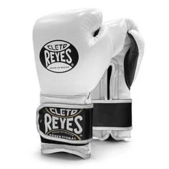 Cleto Reyes Hook And Loop Sparring Gloves – White