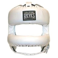 Cleto Reyes Rounded Nylon Bar Headguard β White