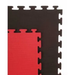 Cannons UK Reversible 20mm Premium 1m X 1m Mat – Red/Black