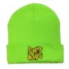 Sugar Ray’s Fold Over Boxing Wooly Hat/Beanie – Luminous Green