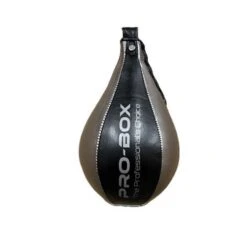 Pro-Box Champ Leather Hybrid Speedball – Black/Gunmetal