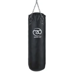 Fitness-Mad Fitness Mad Heavy Duty PVC 3ft Punch Bag – Black [Including Chains]