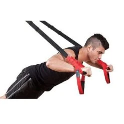 Fitness-Mad Pro Suspension Trainer – Black/Red -Under Armour Sale fitnesssuspensionman