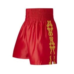 Custom Made GGG Style Satin Boxing Short – Red