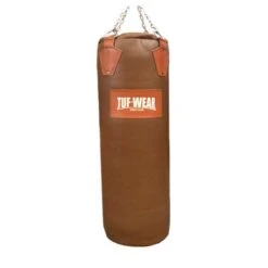 Tuf Wear Gigantor 4.5ft Leather Punch Bag – Classic Brown