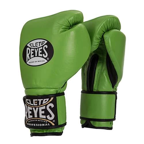 Cleto Reyes Hook And Loop Sparring Gloves – Citrus Green 1 Cleto Reyes Hook And Loop Sparring Gloves – Citrus Green